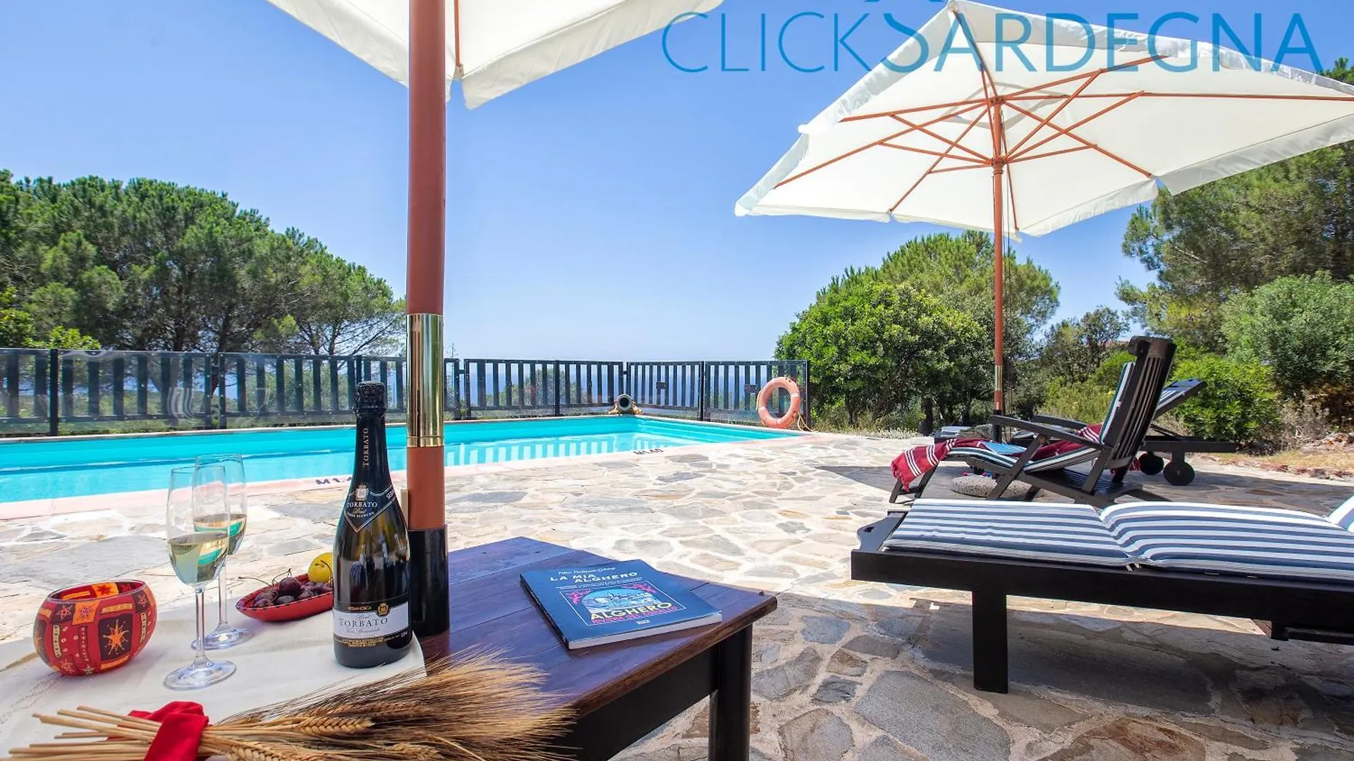 Alghero Villa Barranch With Sea View Swimming Pool For 6 People 0*,