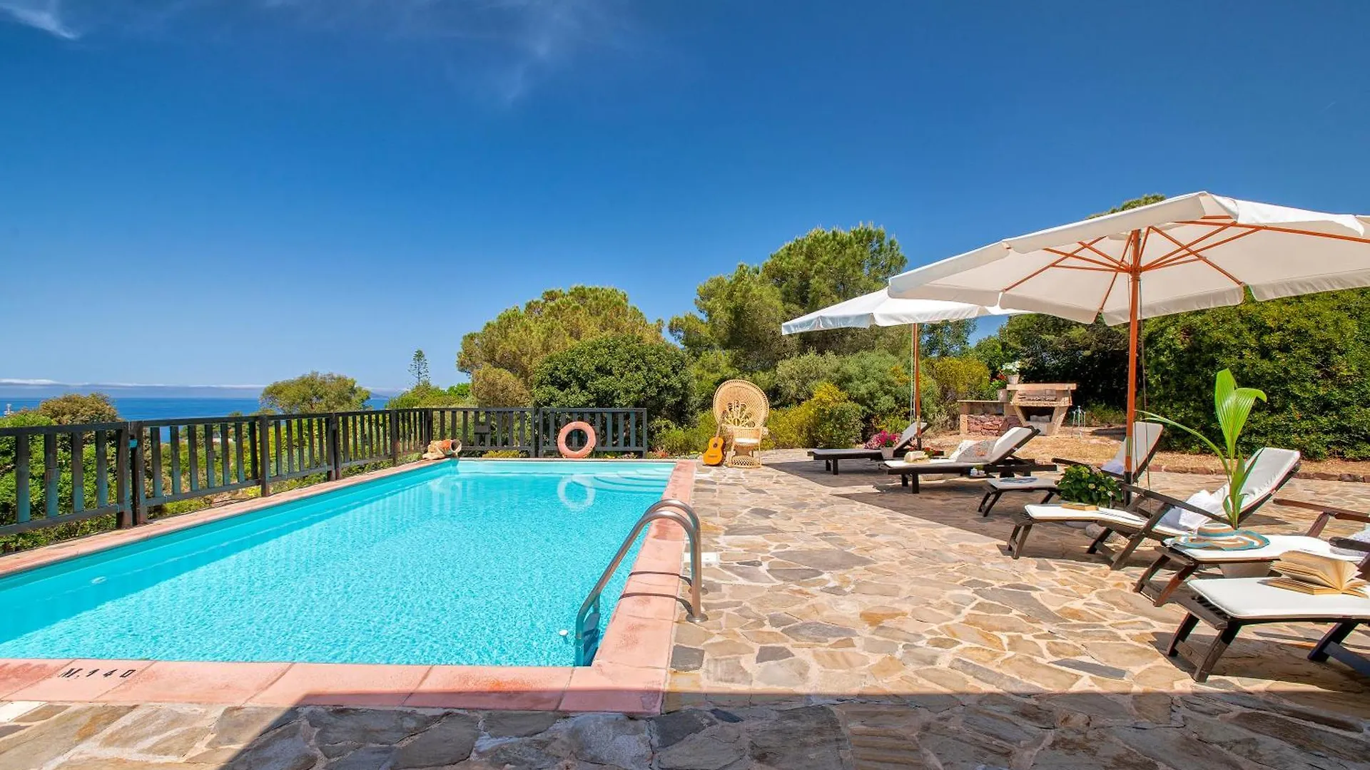 Alghero Villa Barranch With Sea View Swimming Pool For 6 People