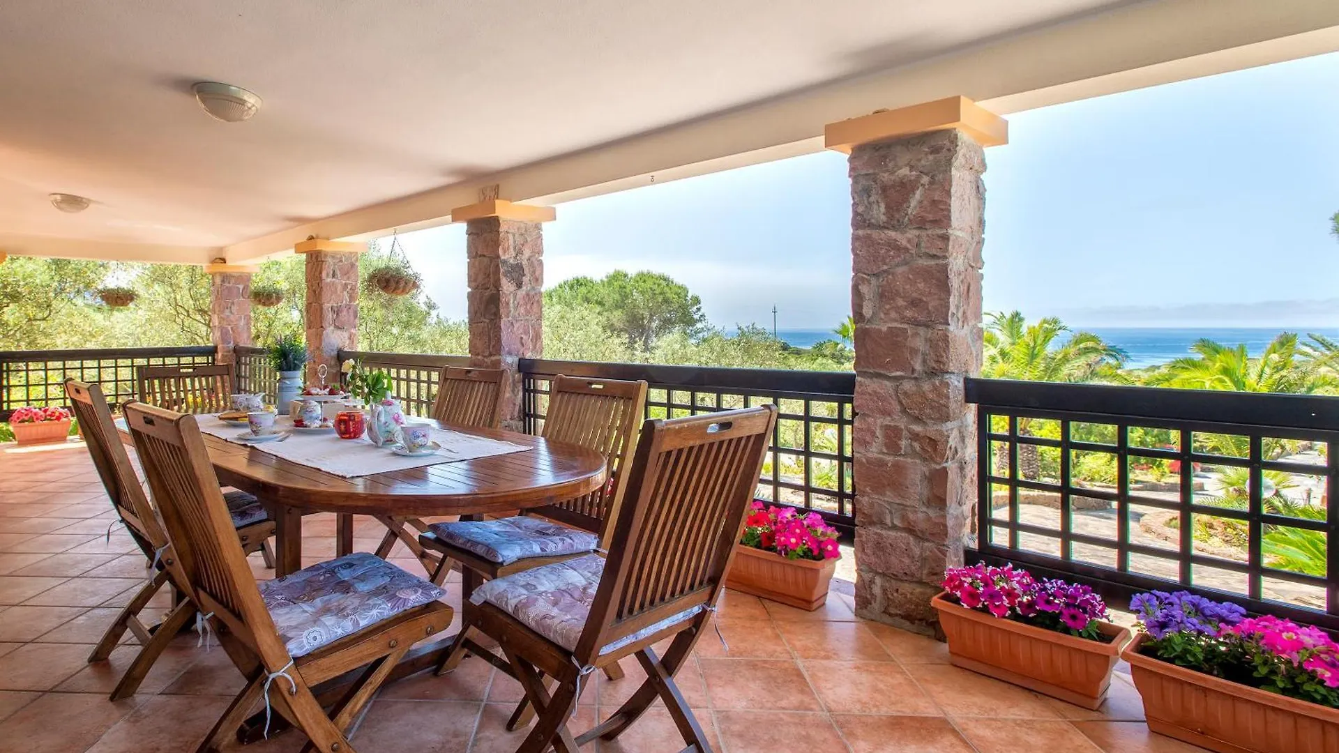 Alghero Villa Barranch With Sea View Swimming Pool For 6 People