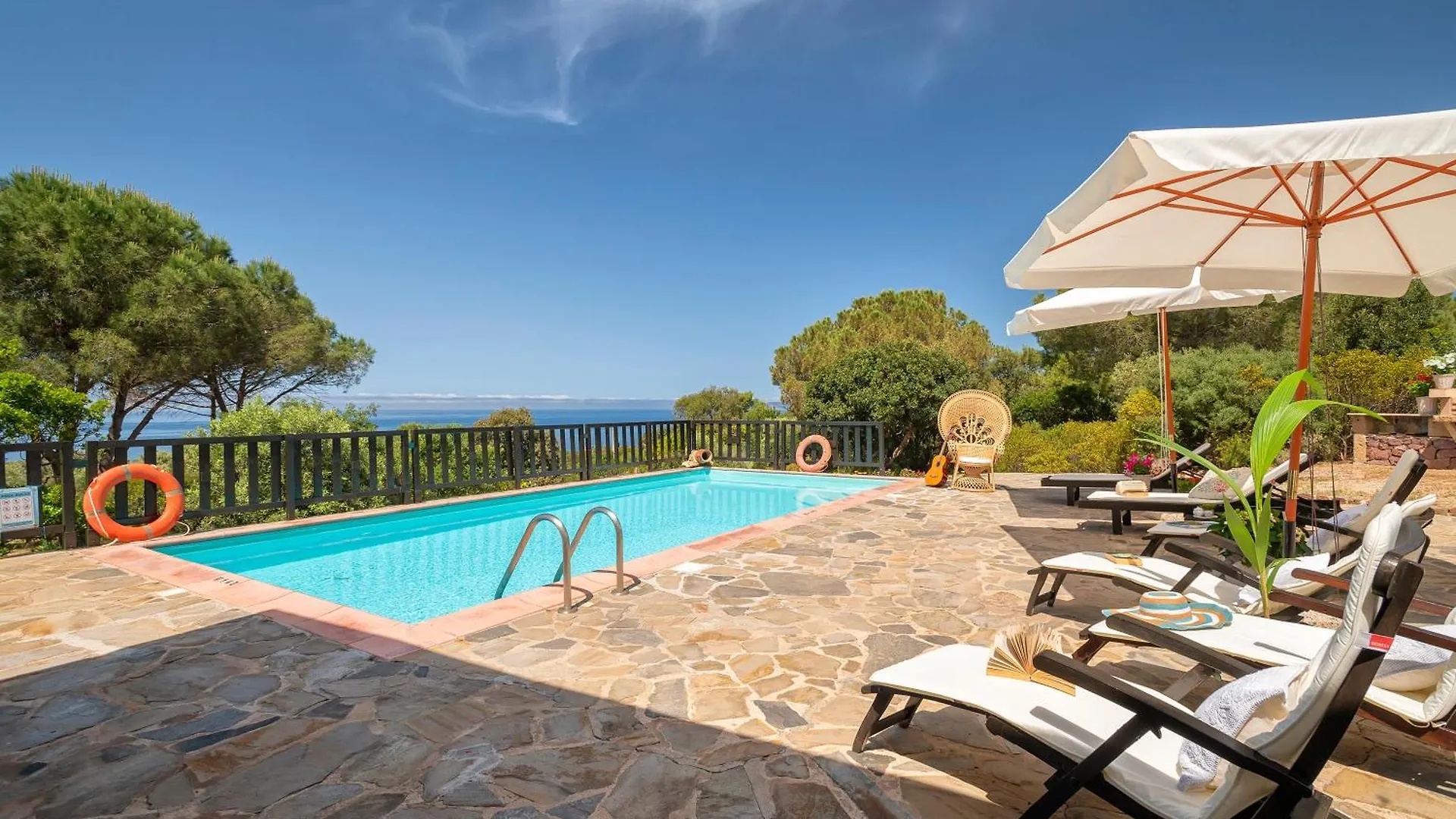 Alghero Villa Barranch With Sea View Swimming Pool For 6 People
