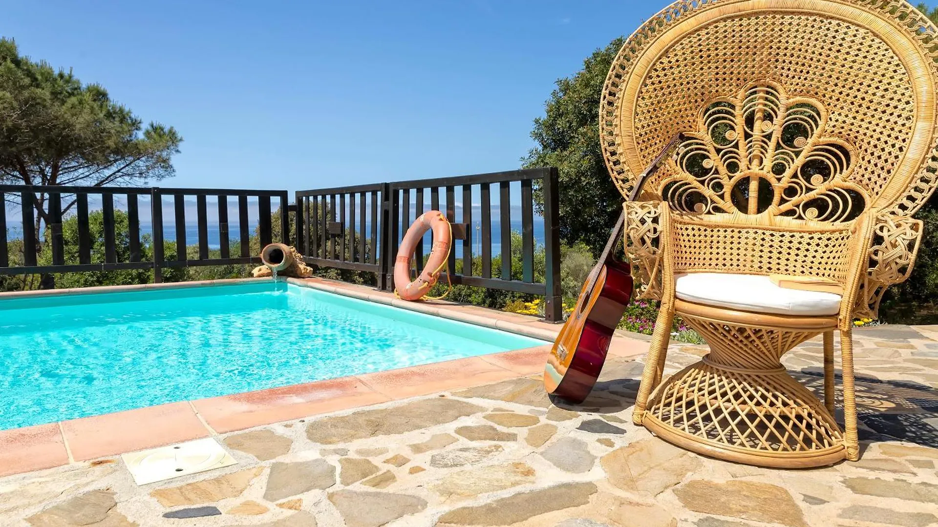 Alghero Villa Barranch With Sea View Swimming Pool For 6 People 0*,  Olaszország