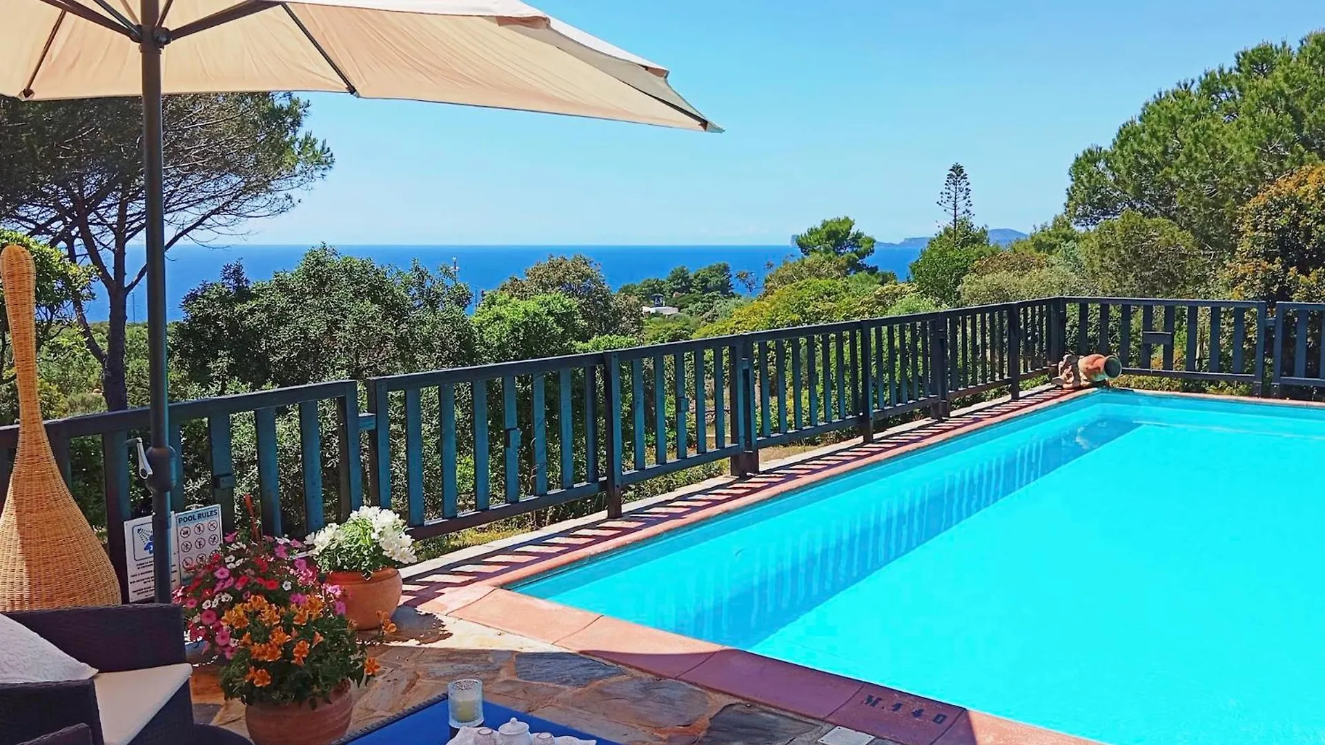 Alghero Villa Barranch With Sea View Swimming Pool For 6 People 0*,  Italia