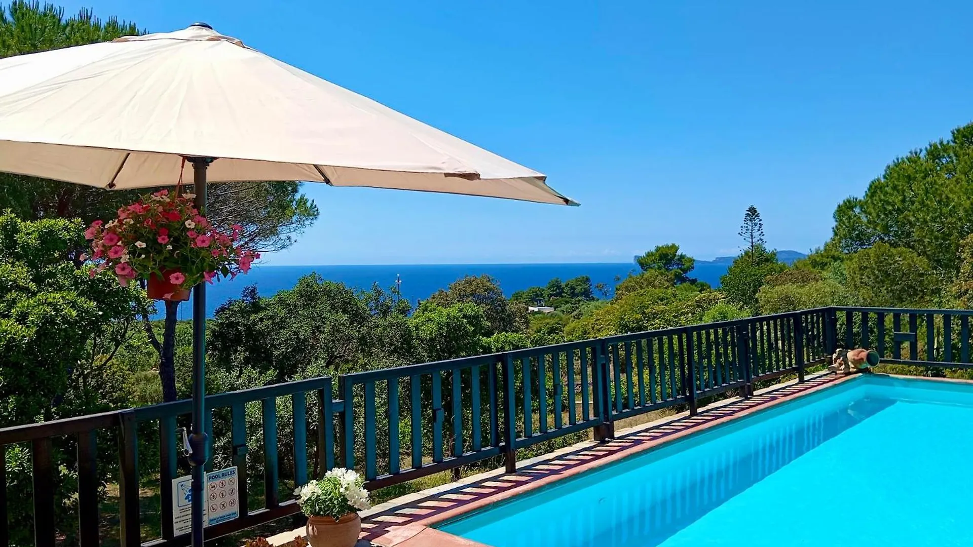 Alghero Villa Barranch With Sea View Swimming Pool For 6 People 0*,