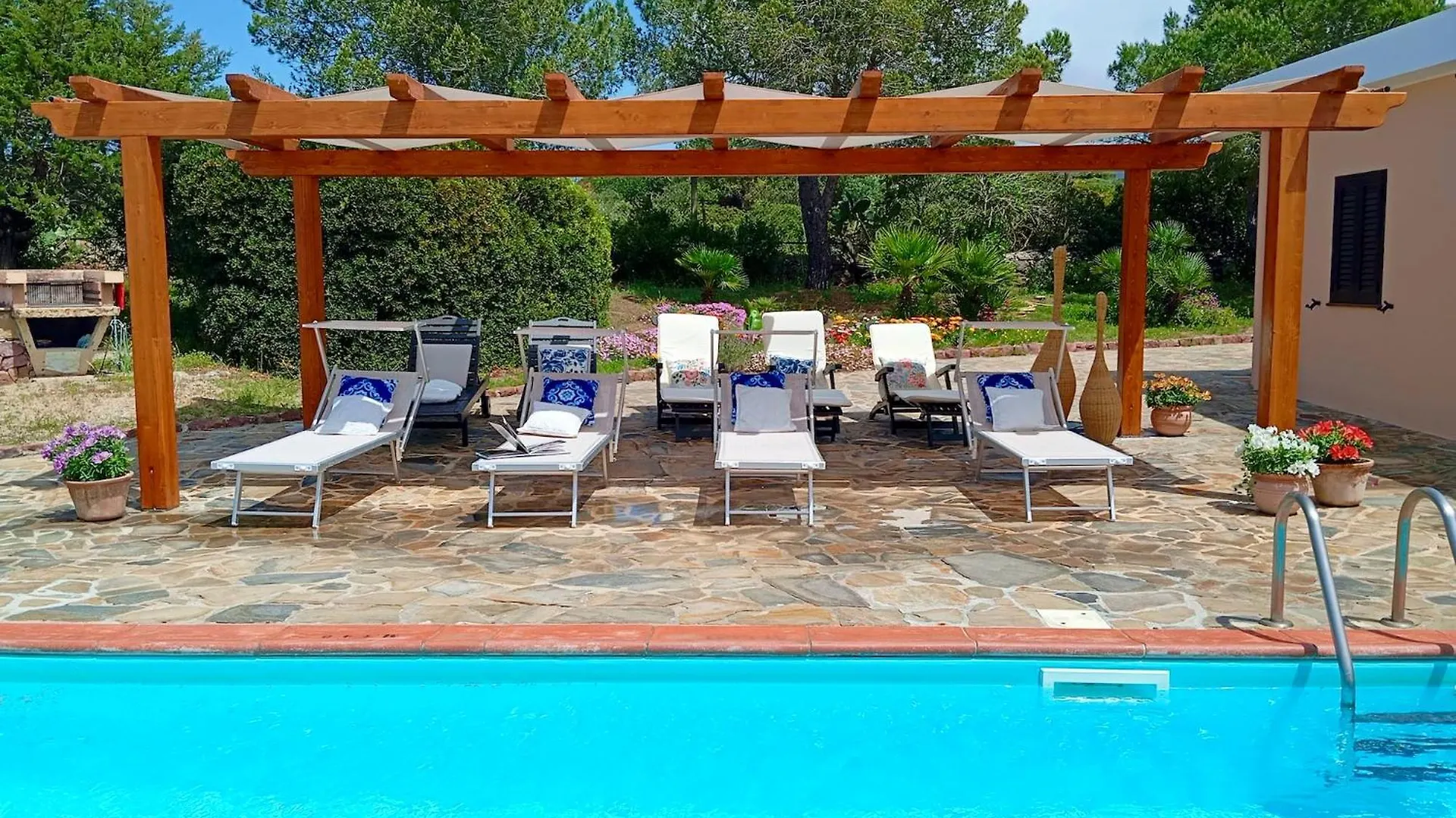 Alghero Villa Barranch With Sea View Swimming Pool For 6 People Italia