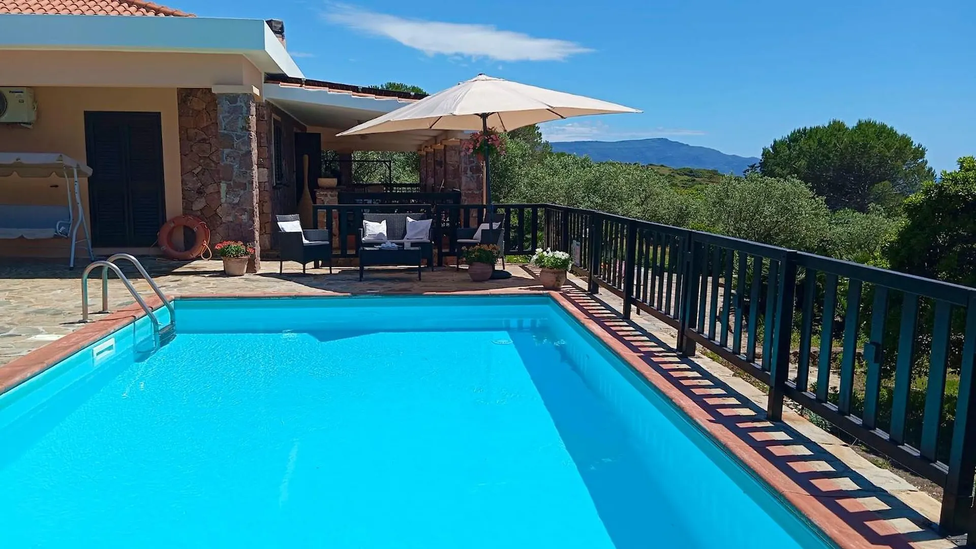 Alghero Villa Barranch With Sea View Swimming Pool For 6 People