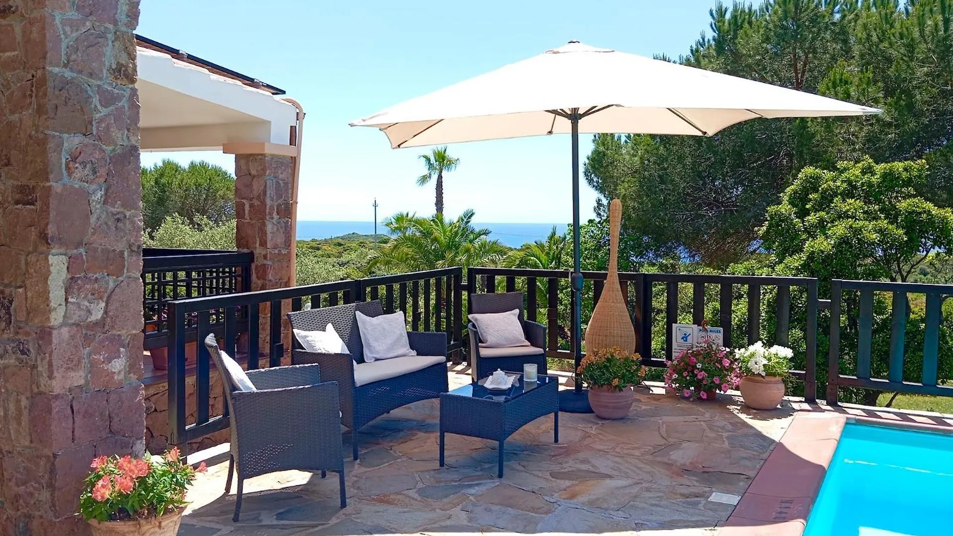 Alghero Villa Barranch With Sea View Swimming Pool For 6 People Italia